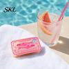 Hair Clip for Thick Wide Opening Claw, Summer Sardine Can Design Holiday Style Claw Clip, Ocean-Themed Shark Beach Vacation Accessory Ocean