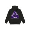 Palace Tri-Chenille Hood Black Unisex Tops P21CS165
