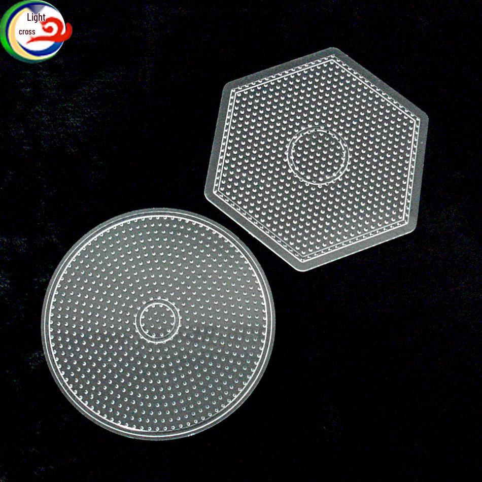 Прозрачная соединяемая основа для бусин Hama 5 мм | Сделай сам Развивающая термостойкая доска-пазл для детей