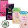 Презервативы Glamorous Butterfly 4 коробки набор Hot Moist Gel Rich Moist Gex милый пакет набор наклеек Clover 0.03
