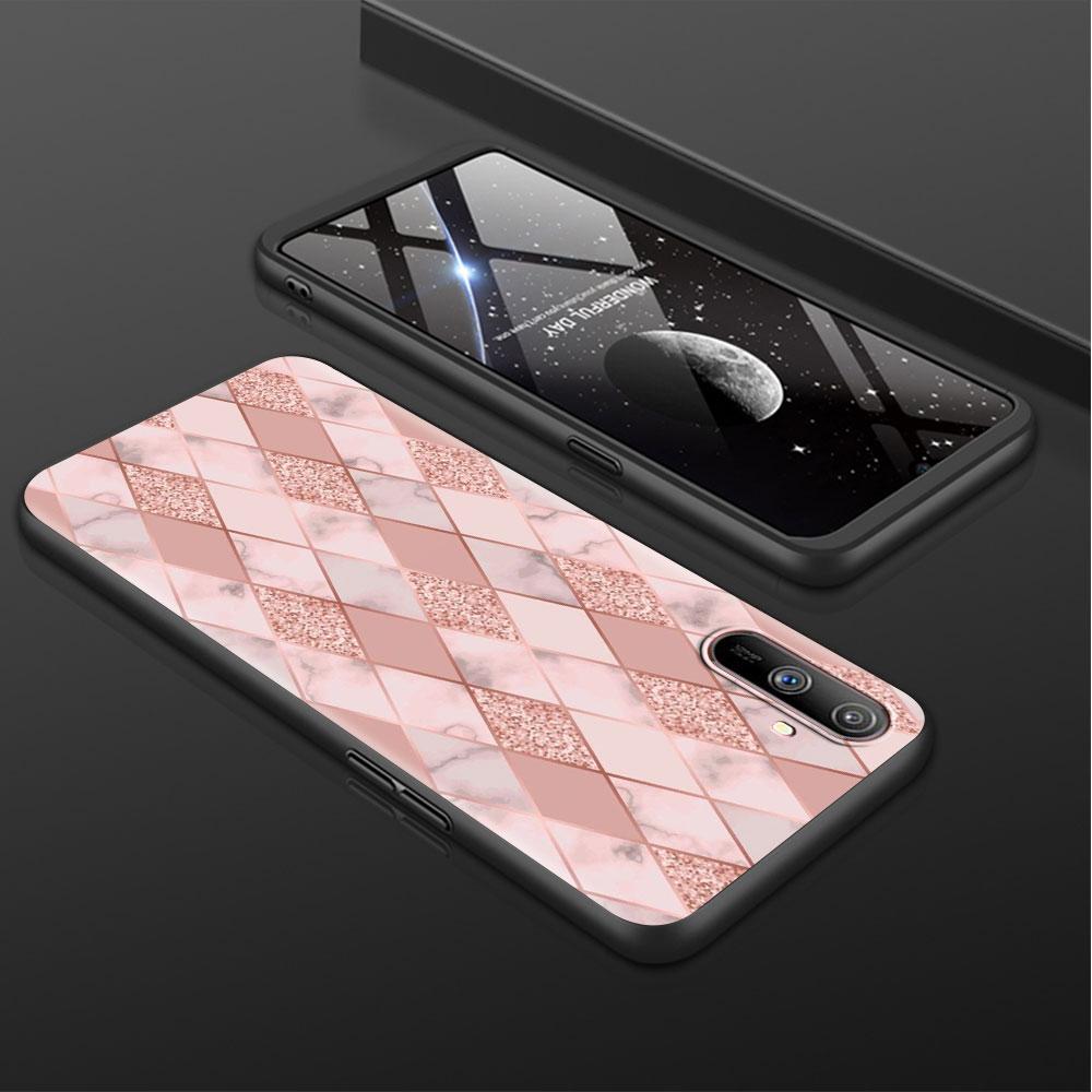 Розовый блестящий милый чехол для Realme 8 C21y GT Neo 2 3 8i C21 7 C11 6 C12 C35 C3 GT 9 Pro C12 силиконовый чехол для телефона из ТПУ