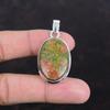 Unakite Pendant Handmade Pendant Natural Gemstone Pendant 925 Sterling Silver Pendant Awesome Unakite Jewelry Stylish Pendant Gifts For Her