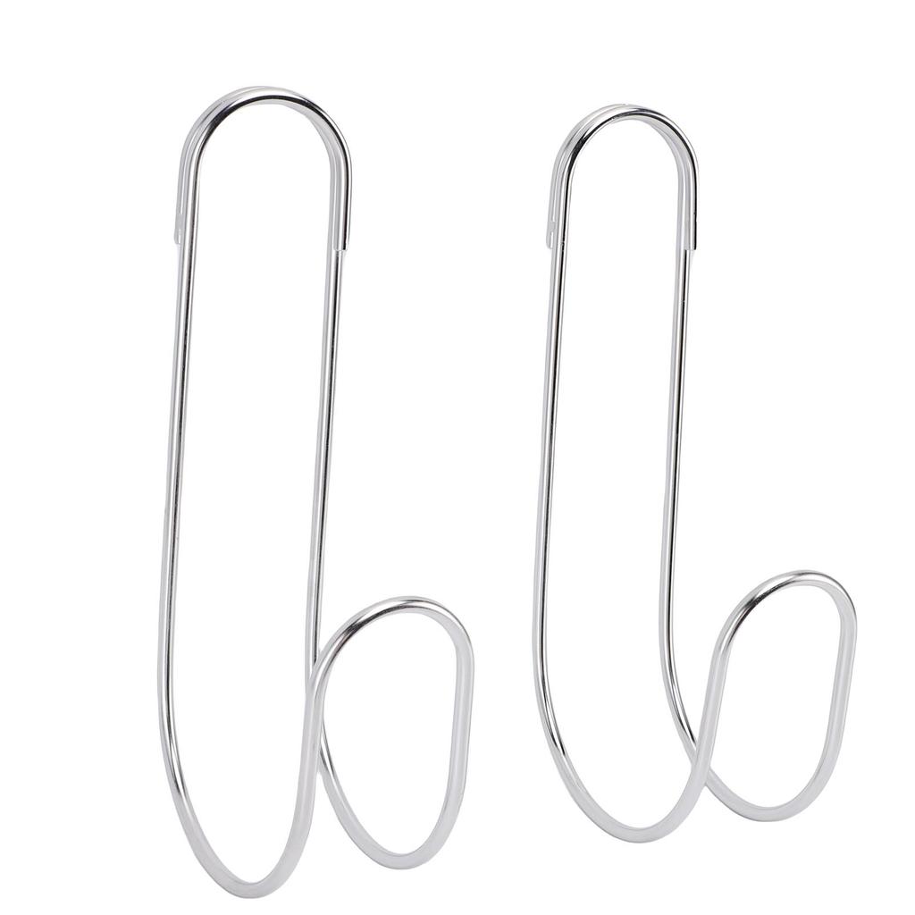 2 Pieces Water Pipe Hook, Strong Load Bring and Flexible Installation 304 Stainless Steel Water Pipe Hook for Drill Cables