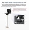 Electric TT Motor Mecanum Wheel Chassis: High-Precision Encoder, Intelligent 4WD Omnidirectional Small Car