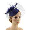 Veil Vintage Hat Headband Flower Fascinator New Fascinator Caps  1950s