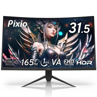 Игровой изогнутый монитор Pixio PXC325 32 дюйма FHD VA 165 Гц 1 мс