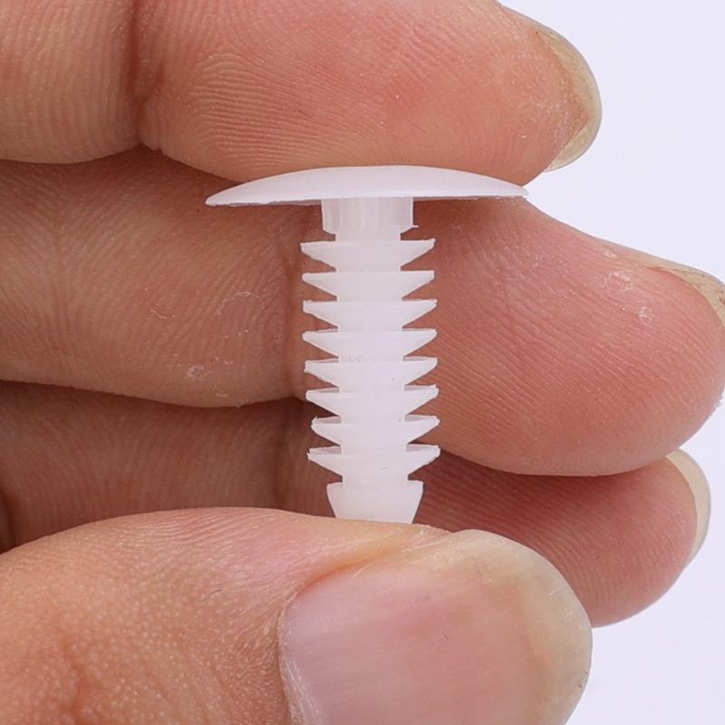 Зажим для потолка крыши салона автомобиля Заклепка для крепления винта Отверстие для автомобиля Пластиковая заклепка для крепления крыла Зажим для бампера Крыша автомобиля Зажимы для крепления подкладки