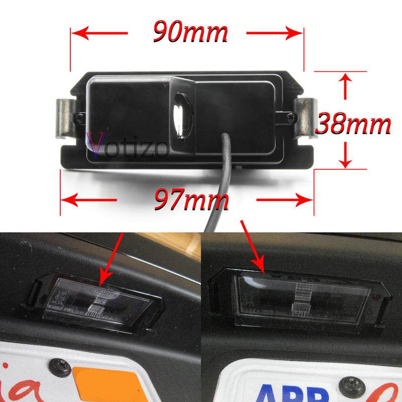 CCD HD AHD Fisheye Rear View Camera For Kia Picanto/Morning TA JA 2011 2012 2013 2014 2015 2016 2017 2018 2019 Car Monitor