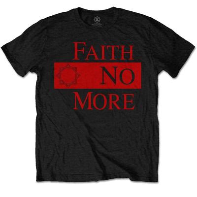 Футболка Faith No More: Классический Новый Логотип Звезда ОФИЦИАЛЬНЫЙ НОВЫЙ