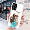 Мама Малышка Девочки Для Samsung Galaxy A15 A14 A13 A12 A55 A54 A53 A52 Чехол для телефона A32 A35 A34 A33 A25 A24 A23 A22 A04S A03S A02S Gala