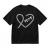 Men's Comfy Slight Stretch Breathable Classic T-Shirt Hope Ribbon Graphic Tee
