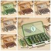 Three Times Day Pill Cutter Box Large Capacity Drug Dispensing Case  Vitamin Storage