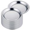 AG Stainless Steel Pie Plate Set of 92903 18-0 No. 3, 10,