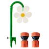 Танцующий цветочный разбрызгиватель для собак Разбрызгиватель для газона Crazy Flower с шипами Инструмент для полива сада Украшения для полива двора