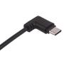 Кабель-переходник для передачи данных с изгибом 90 градусов, Micro USB на Type C