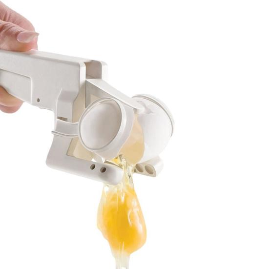 Инструмент для разбивания яиц Ручной открывалка для яиц Одноручный разбиватель яиц Открывалка для скорлупы яиц Разделитель яиц Кухонный гаджет