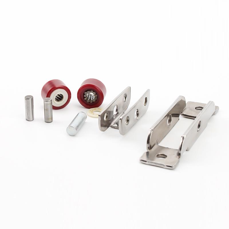 4 шт. 77/88 Тип Плоский/Вогнутый Двойной Колесо Пластиковый Стальной Раздвижной Двери Окно Блок U-типа Сверхтихое Колесо