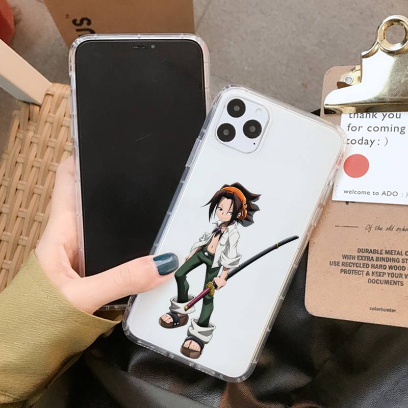 Чехол для телефона Shaman King для iPhone 11 12 13 mini pro XS MAX 8 7 6 6S Plus X 5S SE 2020 XR прозрачный чехол