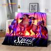 Мягкое плюшевое одеяло с героями мультфильмов Spirit Riding Free Horses, фланелевое одеяло, одеяло для гостиной, спальни, кровати, дивана, чехол для пикника