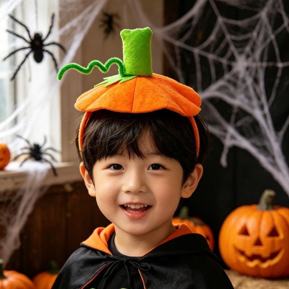 Head Hoop Halloween Pumpkin Headband Vegetables Ghost Festival Headpiece Halloween Day