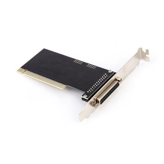 Адаптер карты расширения 25-контактный разъем PCI для платы контроллера порта параллельного принтера