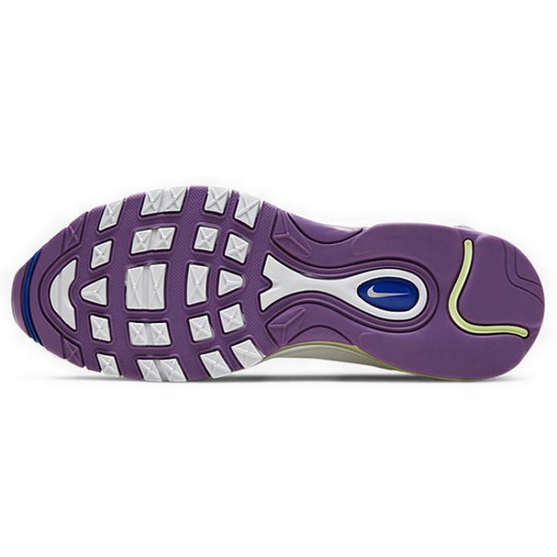 Nike Женские кроссовки Air Max 97 Белые с переливающимися полосками Повседневная обувь CW2456-100