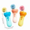 Flashlight Shape Cat Teaser Wand Retractable Rope Electric Cat Teaser Cat Catching Device  Exercise