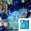 Iridescent Party Sequin Backdrop Glitter Shimmer Square Sequin Panel Wall Popular Wedding Decor Baby Shower Birthday Decoration