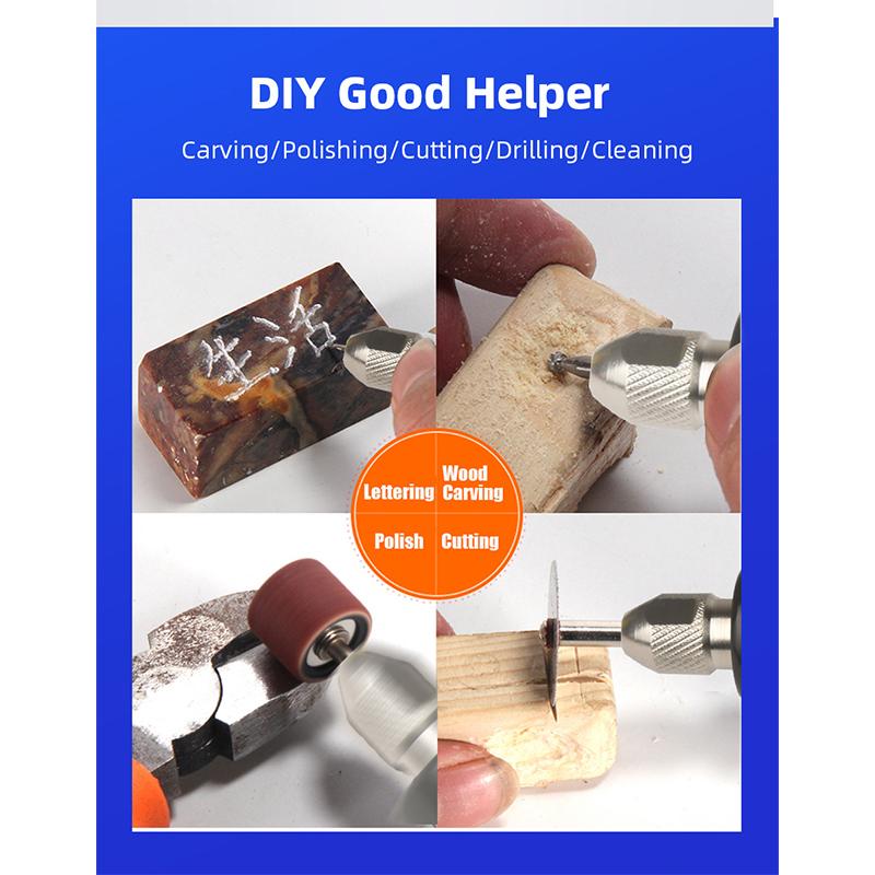 Беспроводной роторный инструмент с USB, 21000 об/мин, мини-дрель Dremel, гравировальная ручка, электрическая мини-беспроводная дрель USB с аксессуарами, набор «сделай сам»