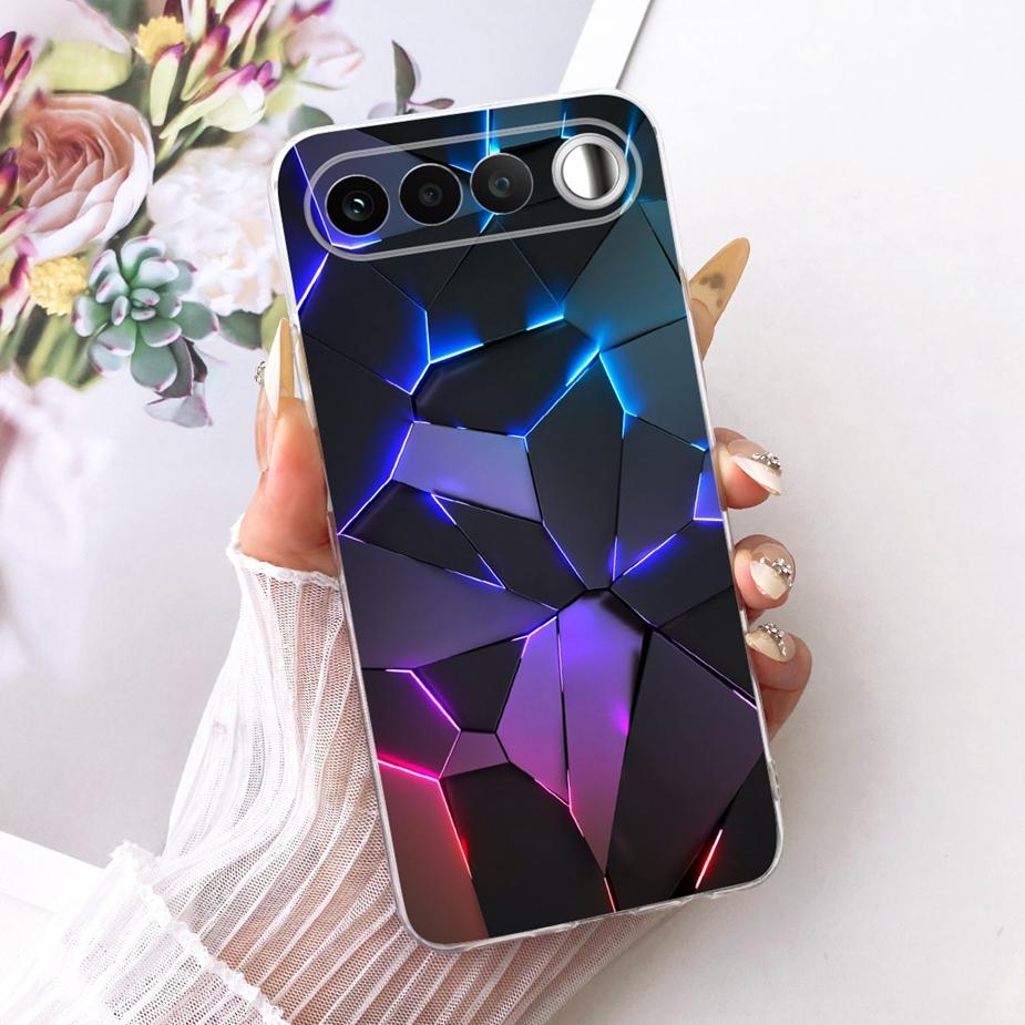 Чехол для Realme 16 5G RMX5171 Милый Кот Модный Расписной Чехол Мягкий Силиконовый Защитный Чехол Для Realme 16 Realme16 5G Чехол для Телефона