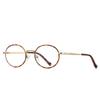Small Frame Oval Nearsighted Glasses For Women Spring Leg Steampunk Student Myopia Photochromic Eyeglasses 0 -0.5 -0.75 To -6.0