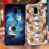 Чехол для телефона Samsung Galaxy J6 Plus 2018 Милый Мультяшный Животный Конфетный Цвет Мягкий Силиконовый TPU Чехол для Samsung J6 J 6 J6Plus