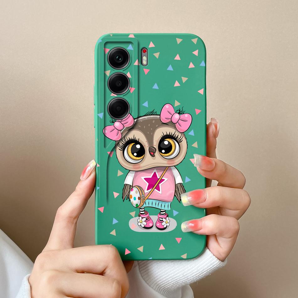 Чехол для Tecno Camon 40 Pro 4G 5G Простой Бабочка Мягкий Жидкий Силикон Защита Камеры Задняя Крышка Для Camon40 Pro Корпус Телефона