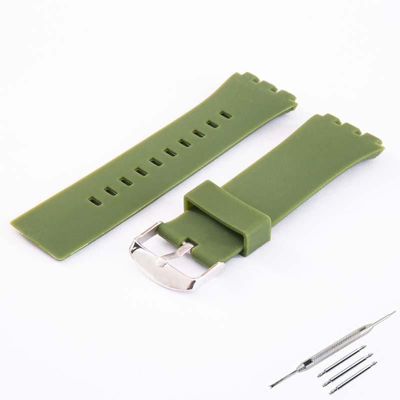 Силиконовый ремешок для часов SwatchTouch SURW100