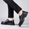 Men's Formal Leather Shoes Minimalist and Versatile Design Style Daily Office Outdoor Leisure Business Thick Bottom Men's Shoes