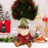 1/3 шт. Рождественский подарочный пакет на молнии, рождественский плюшевый держатель для кукол, снеговик, лось