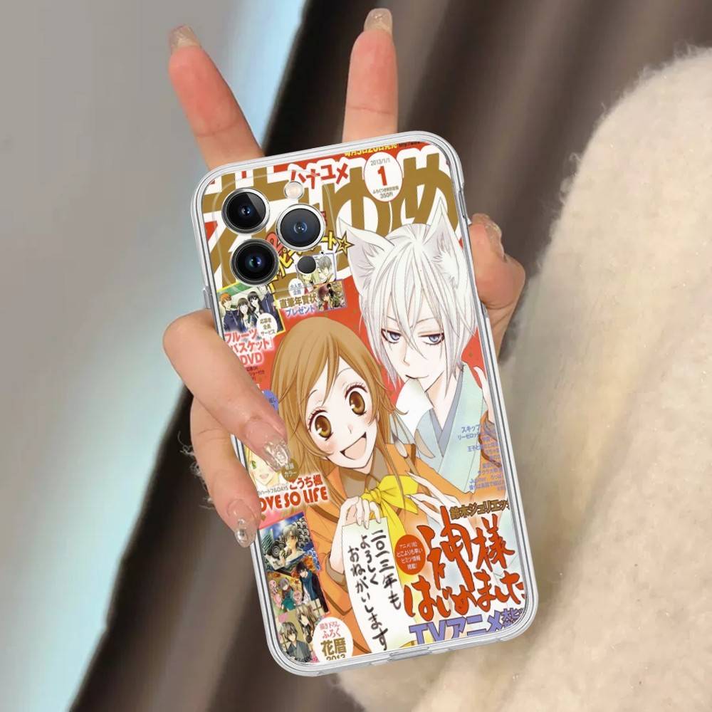 Аниме K-Kamisama Kiss Прозрачный чехол для телефона для iPhone 16 15 14 13 12 11 Pro Max Plus Мягкая обложка