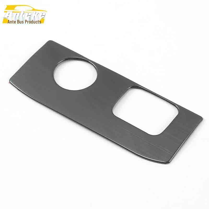 Equinox Stainless Steel Center Console Ashtray Cover & Cigarette Lighter Decoration Frame