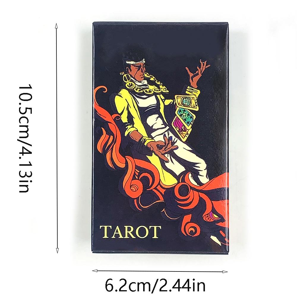 Невероятные приключения ДжоДжо Карты Таро Девять Богов Аниме Таро Колода Гадание Карточная игра Предмет коллекционирования