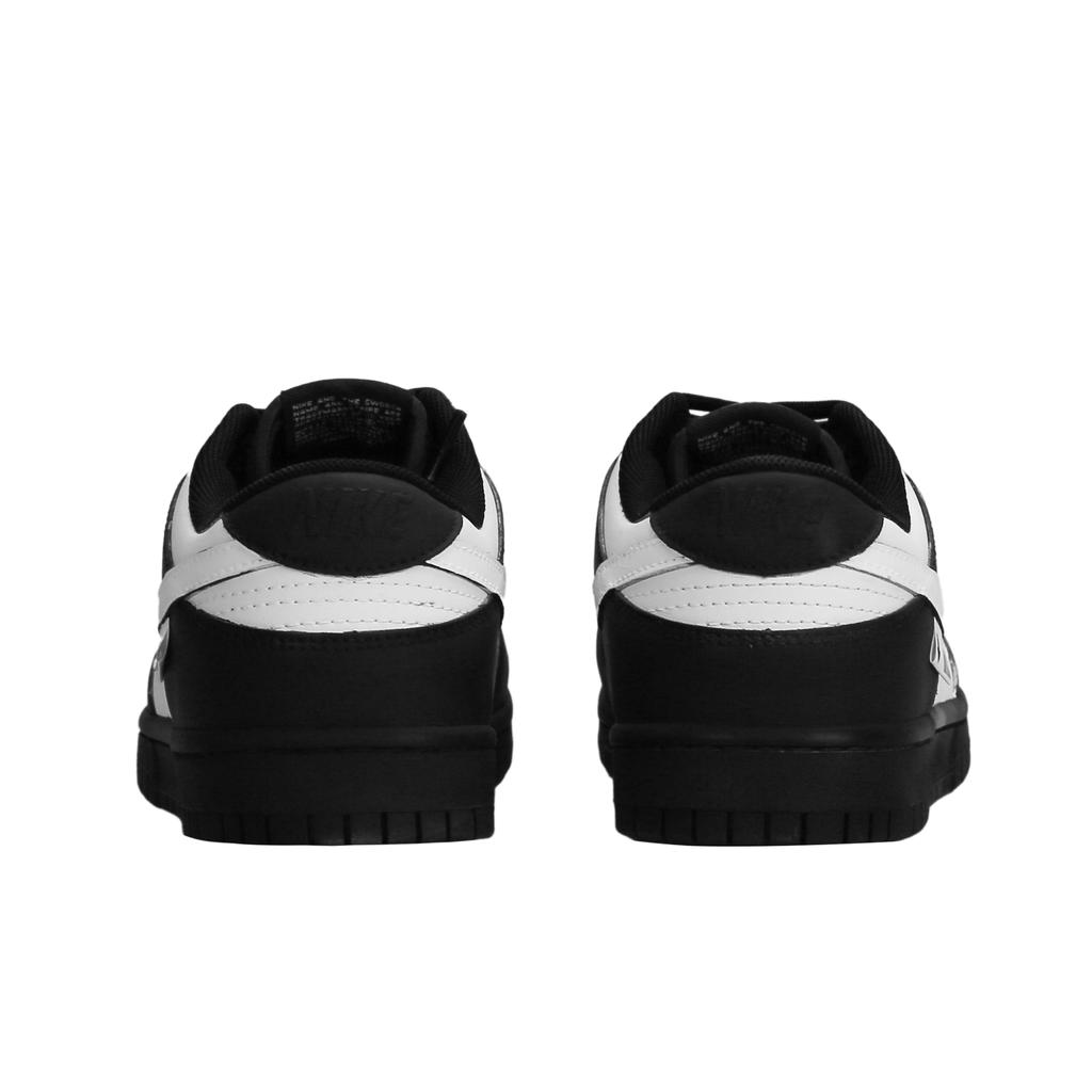 Nike Кроссовки Dunk из износостойкого дышащего материала, низкие, для скейтбординга, унисекс, черные с белым, HF5441-100(Команда577-)