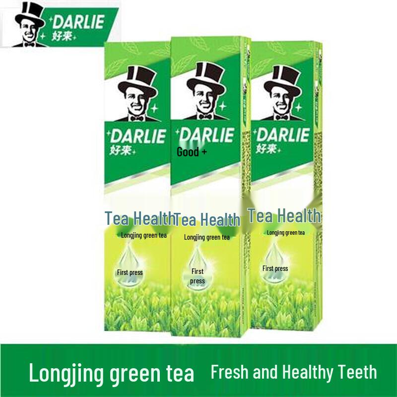 Darlie Tea Care Longjing Green Tea Toothpaste 3-Pack