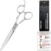 DEEDS Haircutting Scissors for Home by a Japanese Scissors Manufacturer Use, AX-02 (6.0 Inches),