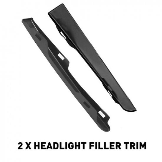 FRONT BUMPER / GRILLE HEADLIGHT FILLER TRIM SET FOR 95-97 TOYOTA TACOMA 8x4 EXV