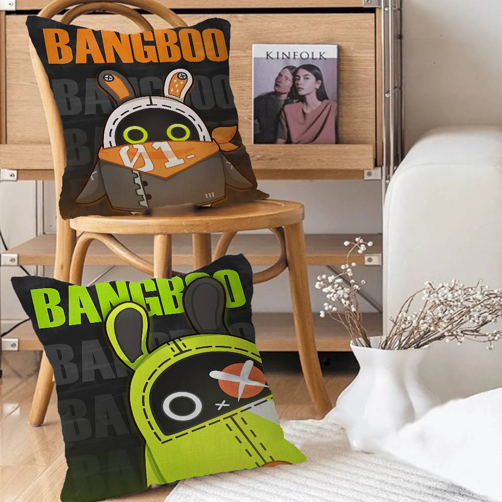 Zenless Zone Zero ZZZ Bangboo Cushion Cover Pillowcase Upholstery Sofa Throw Pillow Home Decor Pillowcas