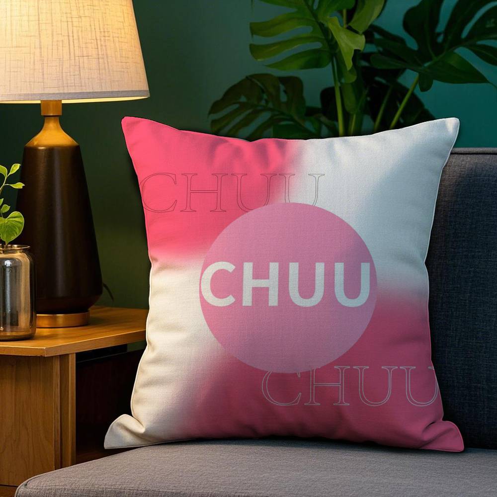 Pillow Case Sofa Living Room Bedroom Doublesided Printing Korea Brand CChuu Square Cushion Nap Time Pillow Case