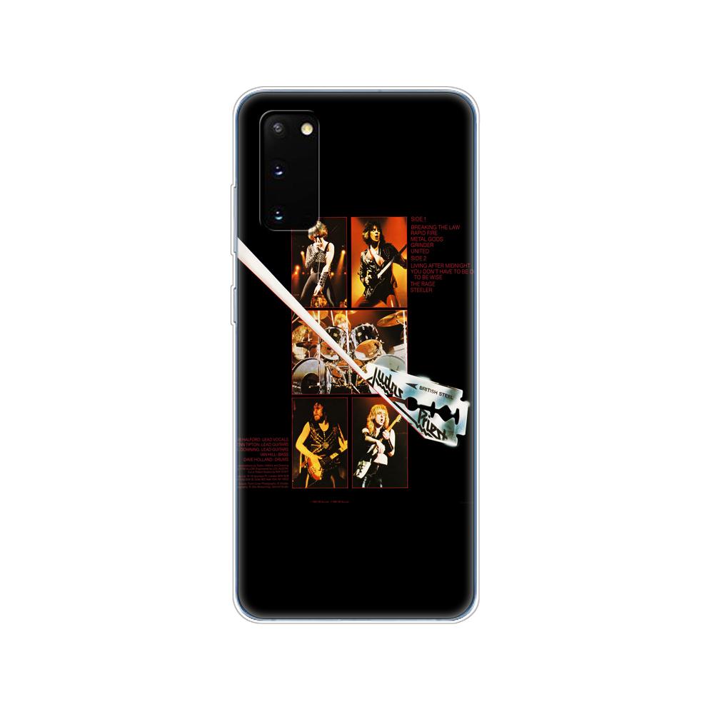 Чехол для samsung galaxy S20 PLUS Ultra S10 lite, чехол для телефона samsung note 10 plus lite, чехол Judas Priest, британский стальной Роб