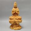Buddhist Statue, Wood Carving, Kannon Bodhisattva Statue, Natural Cliffside Wood Carving, Artwork, Kannon Statue, Feng Shui, Good Luck, Prayer,