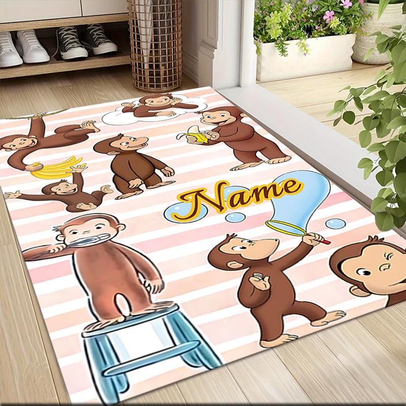 Custom Name "Power Elements" Carpet Rug Customizable Soft Washable Anti-Slip Home Living Room Sofa Mats Personalized Rug. 0909418