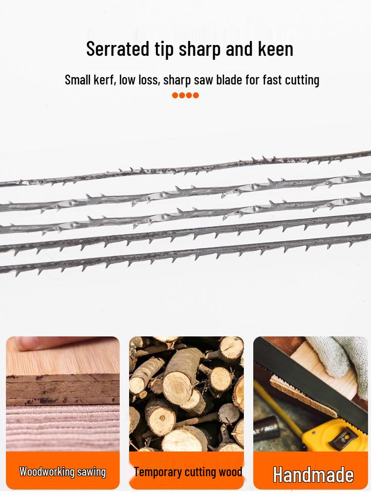 Компактная ручная пила по дереву – Многофункциональный инструмент для резки проволоки, лобзиковый и фигурный для домашнего использования