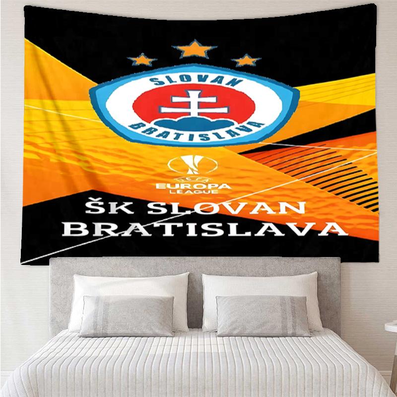 Slovakia's Bratislava Team Tapestry Hanging for Bedroom,Livingroom, Playroom,Decor Art Room Wall Tapestry Holiday and Birthday Gifts